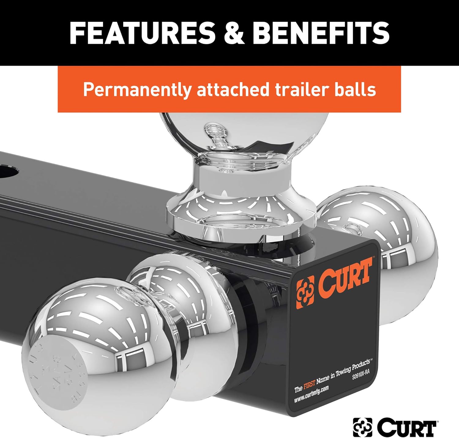 Exclusive Discount 80% Offer CURT 45800 Replacement Adjustable Trailer Hitch Ball Mount Head with 3 Balls for CURT #45799 Best Deal 🛒 CURT 45800 Replacement Adjustable Trailer Hitch Ball Mount Head with 3 Balls for CURT #45799