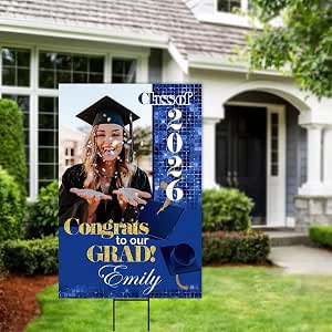 Amazon.com : Personalized Graduation Sign Class of 2024 Graduation ...