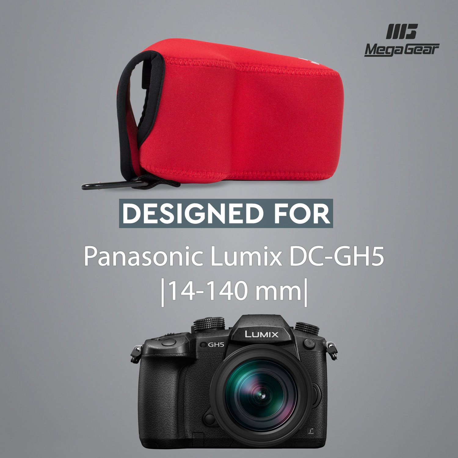 Amazon.co.jp: MegaGear Panasonic Lumix DC-GH5 (14-140 mm) 超軽量 