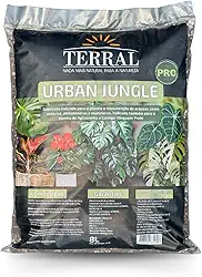 Substrato TERRAL URBAN JUNGLE 8 Litros – Ideal para Jiboias, Samambaias e Filodendros