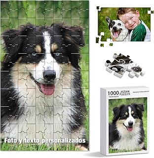 Comprar Puzzle Personalizado de Foto 120 300 500 1000 Piezas Puzzle de Madera Personalizable con tu Imagen Regalo Original para Familia Niños Cumpleaños Navidad (Rompecabezas con imágenes)