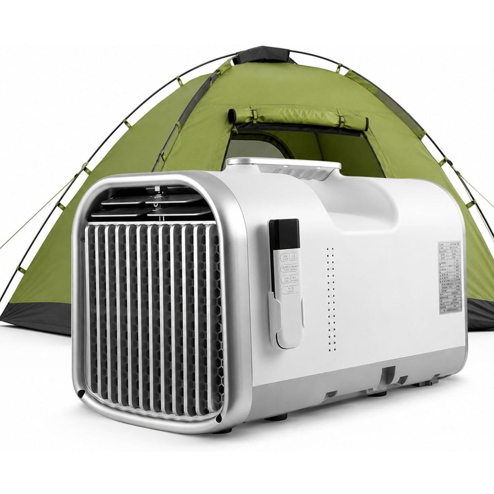 ZenSeFarin Portable Camping Air Conditioner,Tent AC with 4400/5100 BTU Cooling,Low Power Consumption with 12H Timer,Remote Control Dehumidifying & Fan Functionsfor Camping,RV,Tents & Small Room 1300W