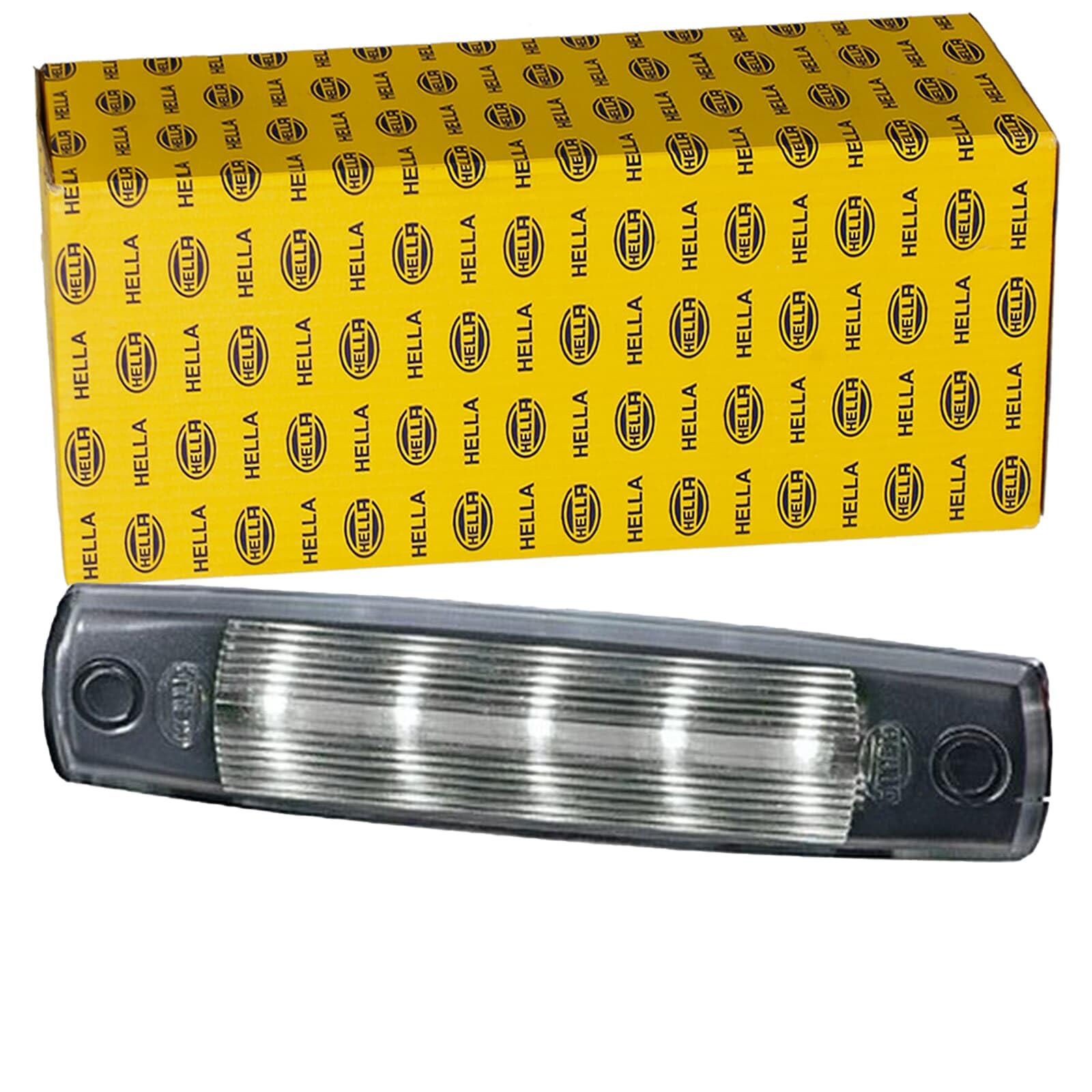 HELLA 2JA 343 660-101 Innenraumleuchte - Mini ThinLED - LED - 12V - 1.7W - LED - Einbau/Einbau - Lichtscheibenfarbe: glasklar - Innenraum - Menge: 1