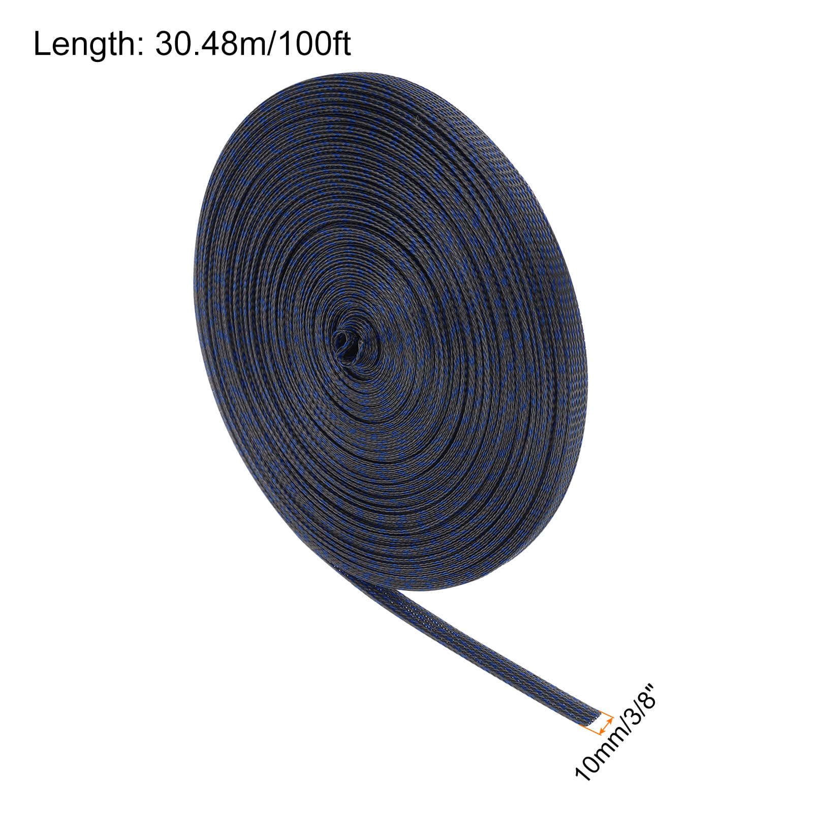 Rebower 100ft PET Expandable Wire Loom 3/8 Inch - Image 2