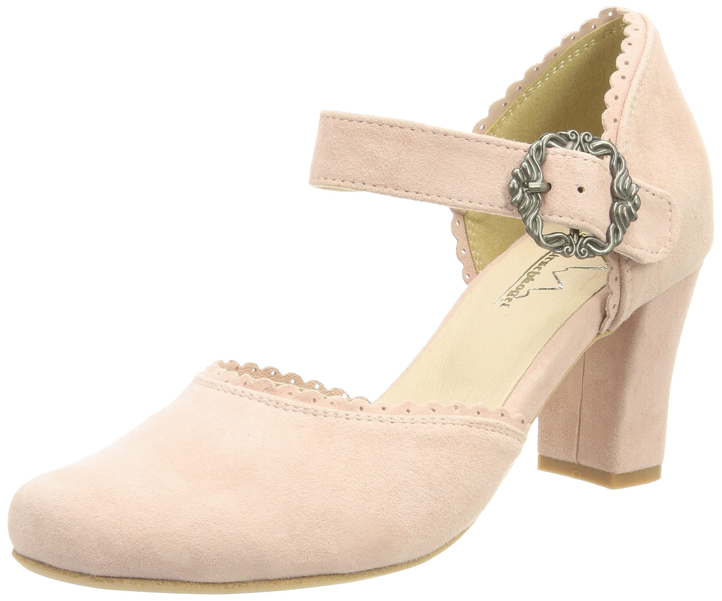 Hirschkogel 3005715, Closed-Toe Pumps, rosa,