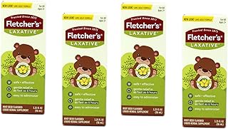 Fletcher's Laxative for Kids 3.50 oz (Pack of 4)
