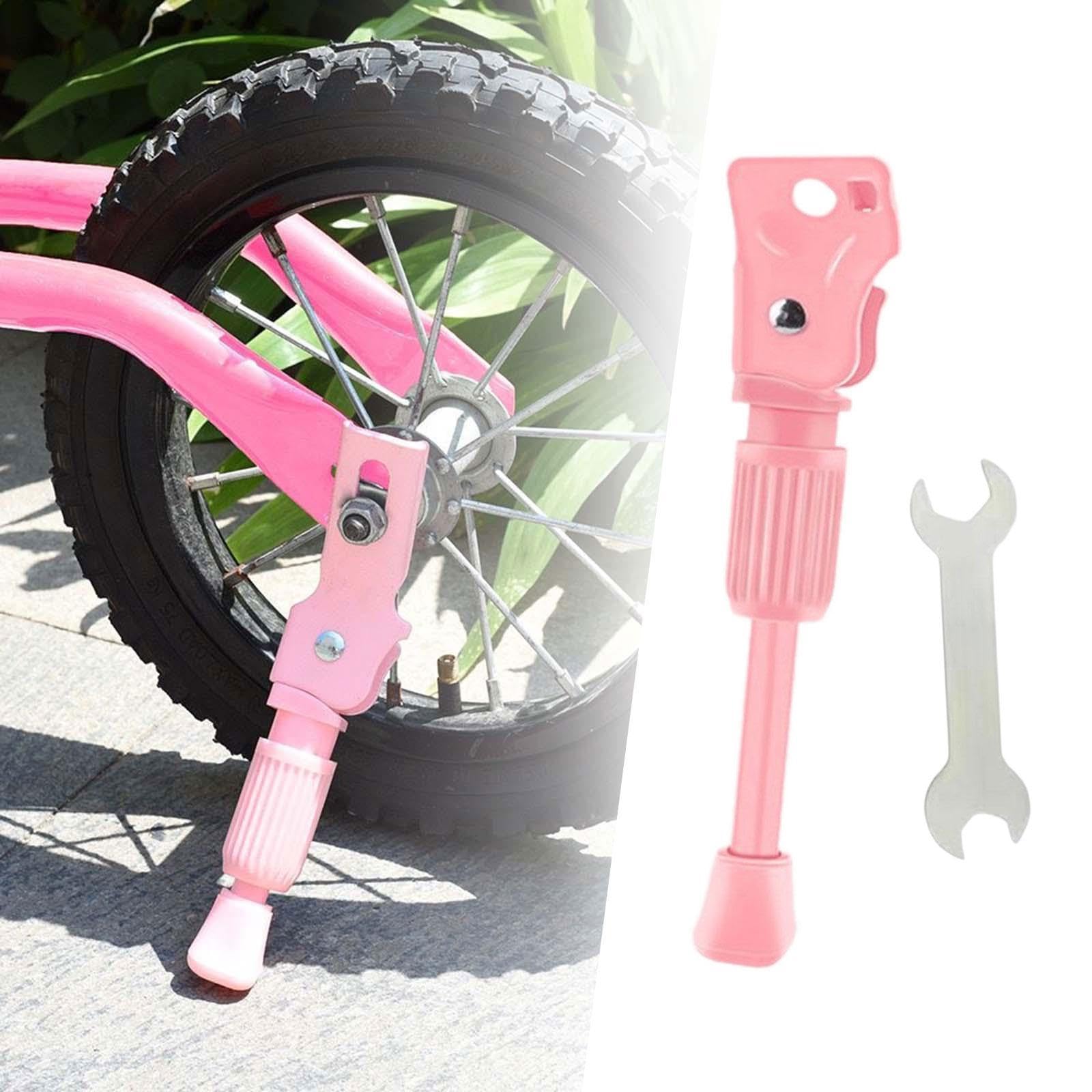YIJU Kids Bike Kickstand, Bicycle Leg Kick Stand, Parking Stand, Childrens Bicycle Kickstand for Road Bikes Spare Parts, for 14inch Wheels