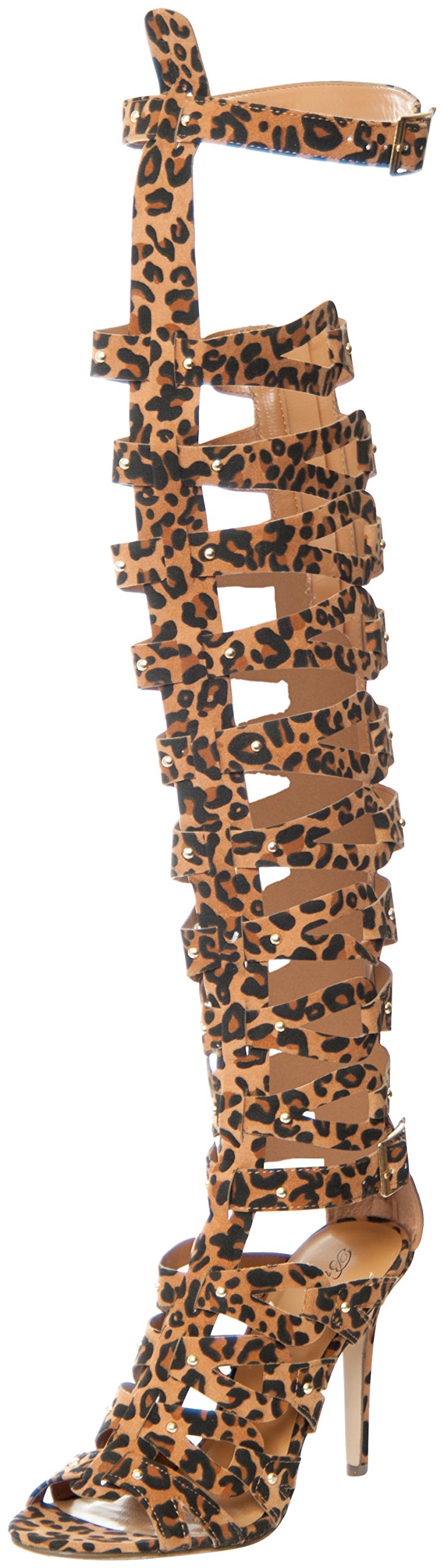 Breckelle'sWomens Diva-31 Gladiator High Heel Sandals