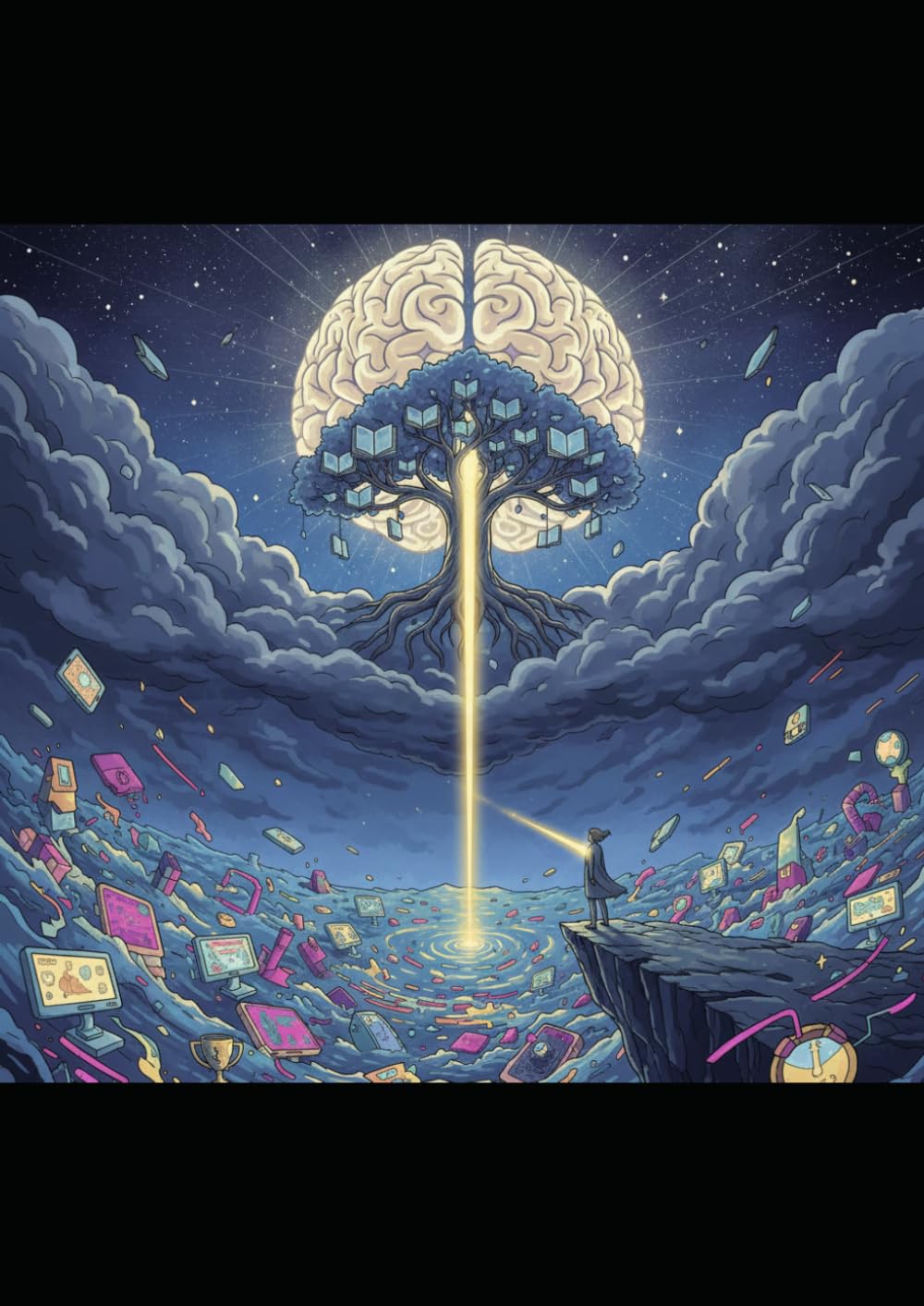 The Architect of Silence: Awakening Between the Lines, A Journey from the Mirage of Pop Psychology to the Truth of Authentic Wisdom:A Novel Exploration of the Neuroscience of Learning, Critical Think