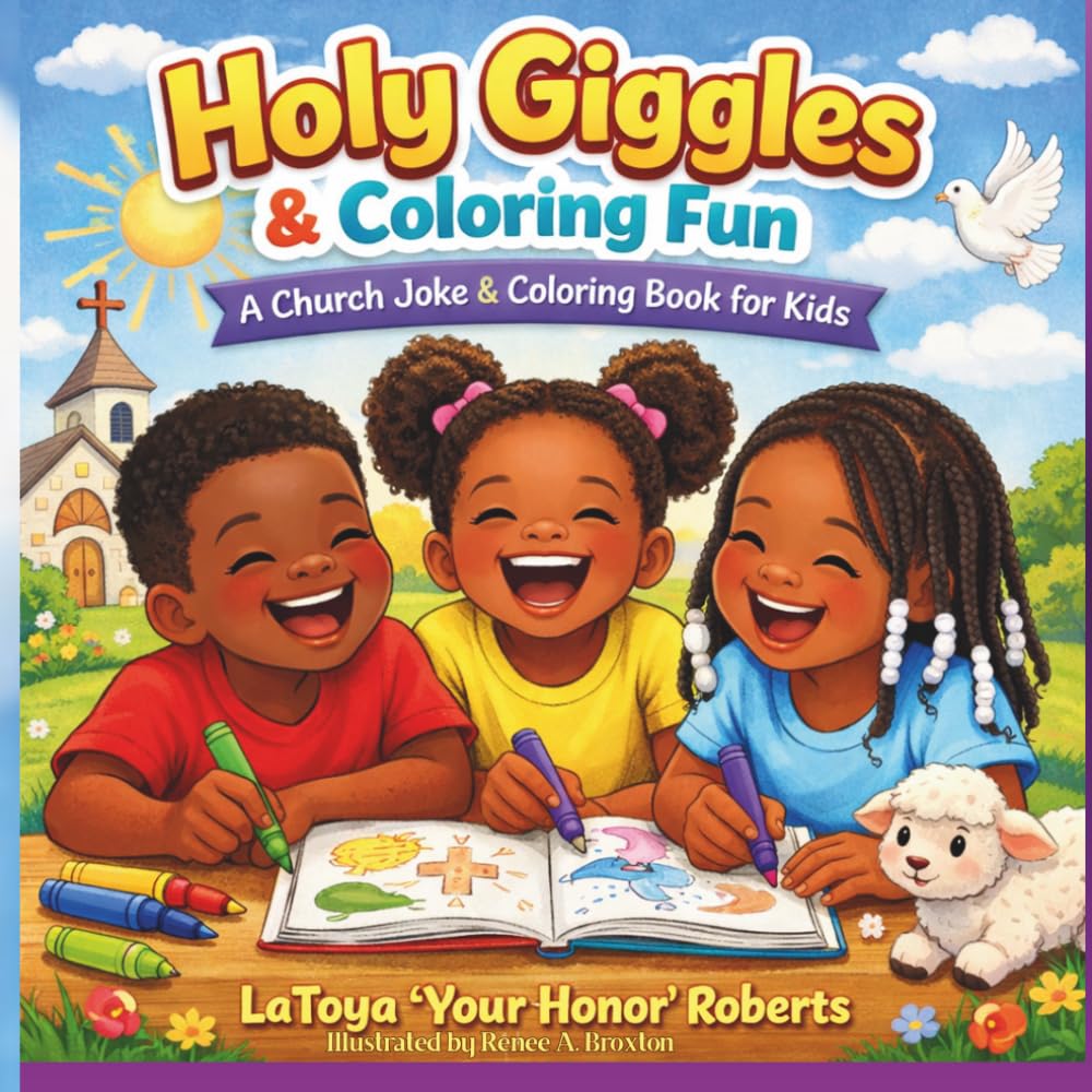 Holy Giggles & Coloring Fun!: A Church Joke & Coloring Book for Kids (Holy Giggles Series)