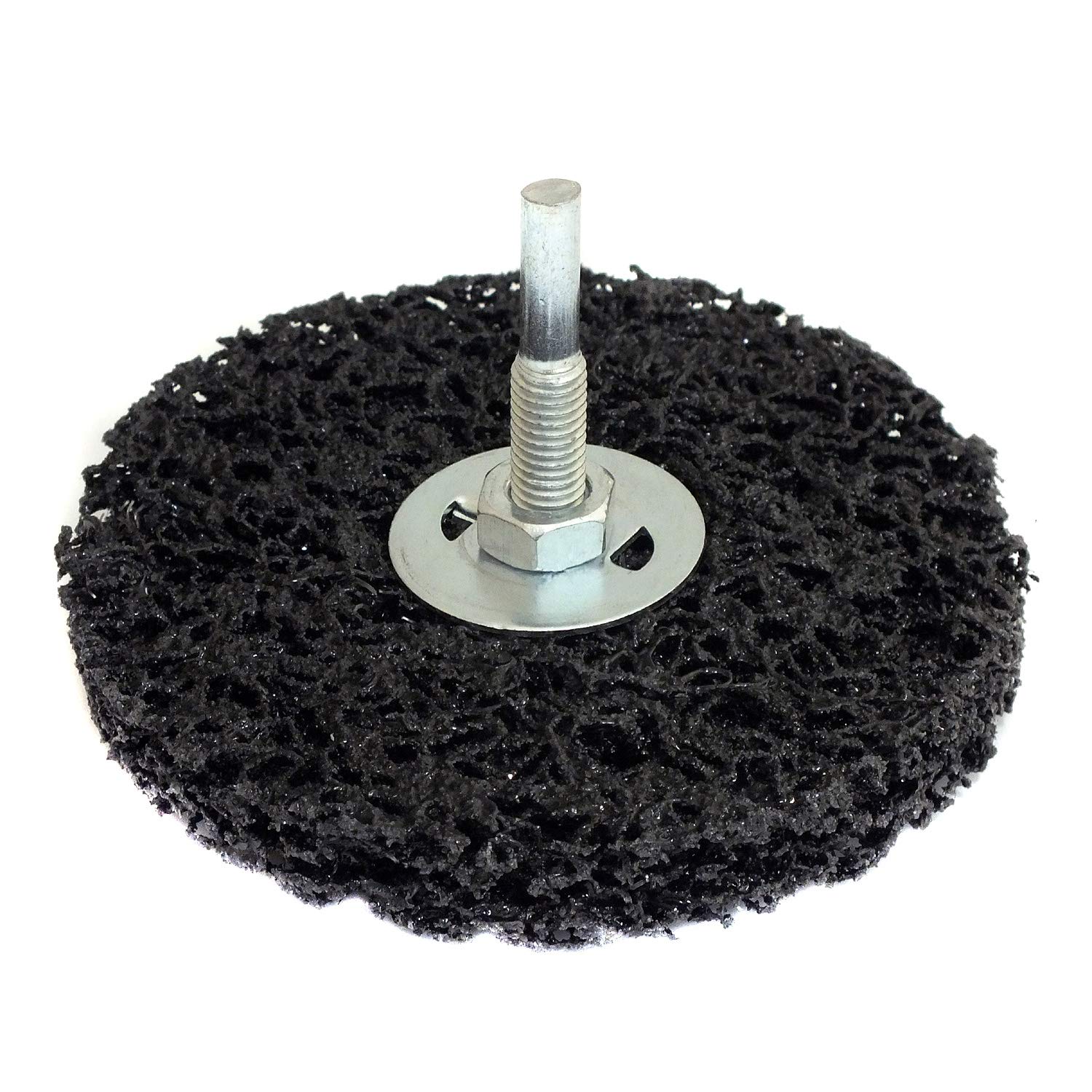 100mm Rotary Polycarbide Abrasive Disc Rust and Paint Remover Deburring Wheel Drill Attachment