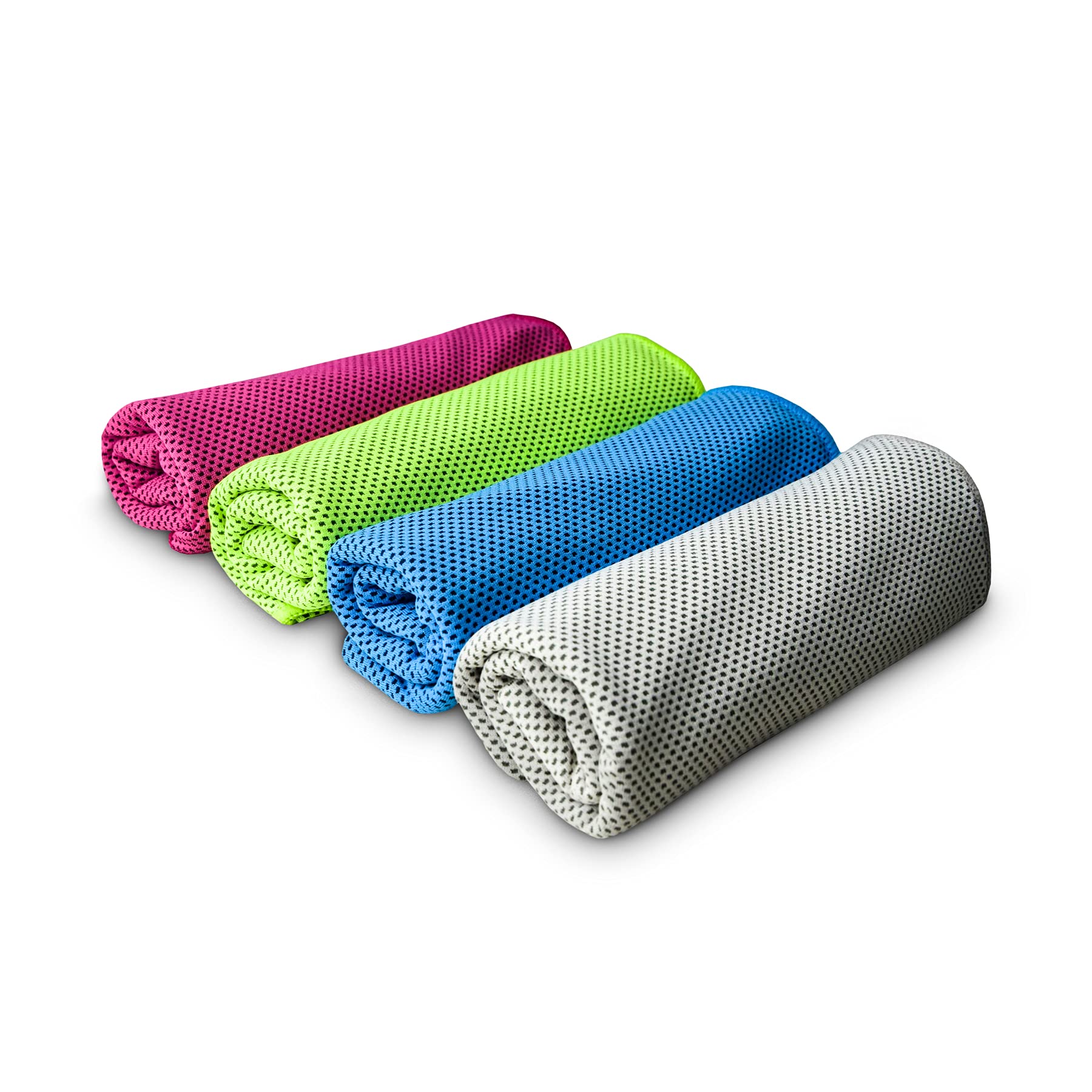 4Packs Cooling Towel,Instant Cooling Towels for Neck and Face,Sweat Towels for Working Out,Ice Towel,Soft Breathable Chilly Towel,Microfiber Towel for Yoga,Sport,Running,Gym,Camping,Fitness