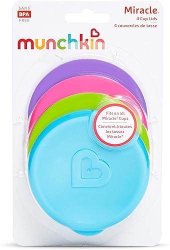 Miniatura 5 de Munchkin Miracle 360 vasos para beber con tapas 10 onzas paquete de 4