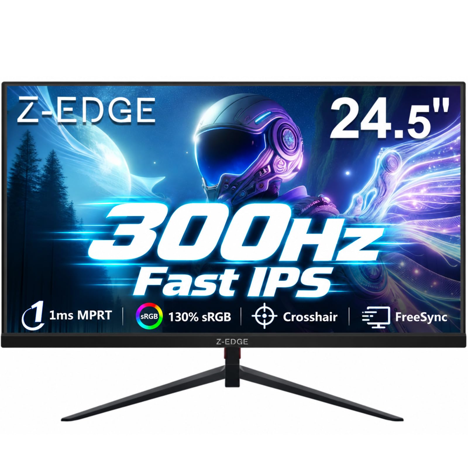 Amazon.com: Z-Edge 24.5 inch 300Hz 280Hz 240Hz Gaming Monitor,FHD