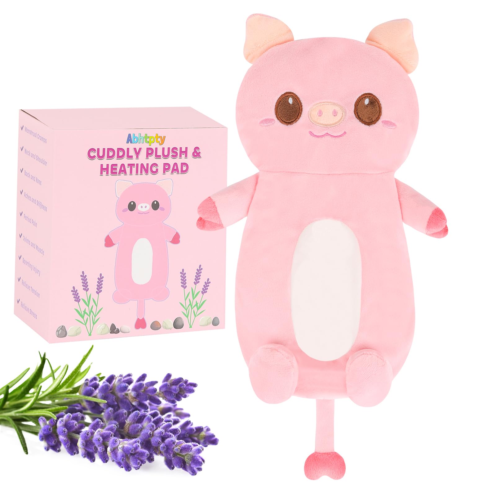 Amazon.com: Cute Heating Pad Microwavable Stuffed Animals, Pink