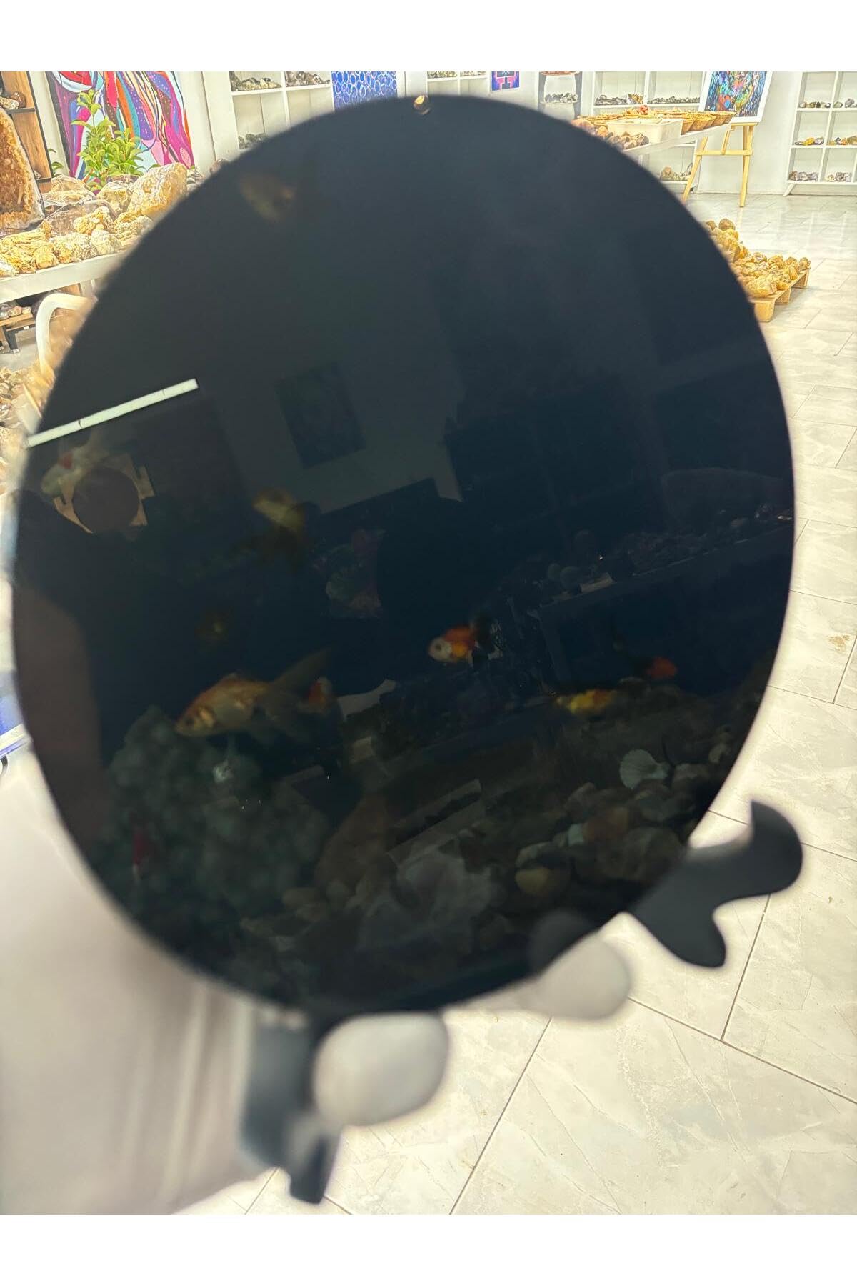 Gemsartdeco Obsidyen Ayna Özel Tasarım