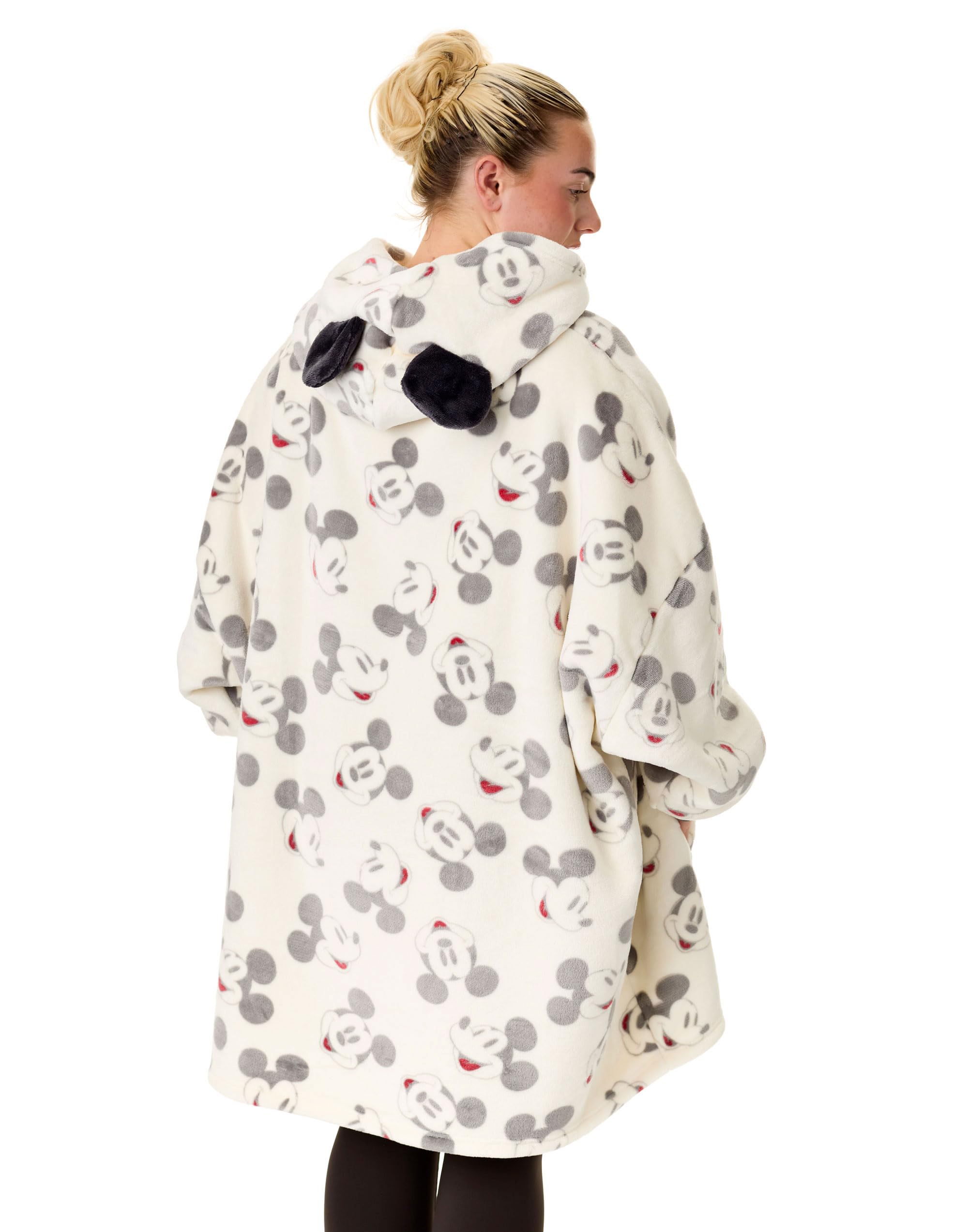 Disney Mickey Mouse Hooded Wearable Blanket Femme
