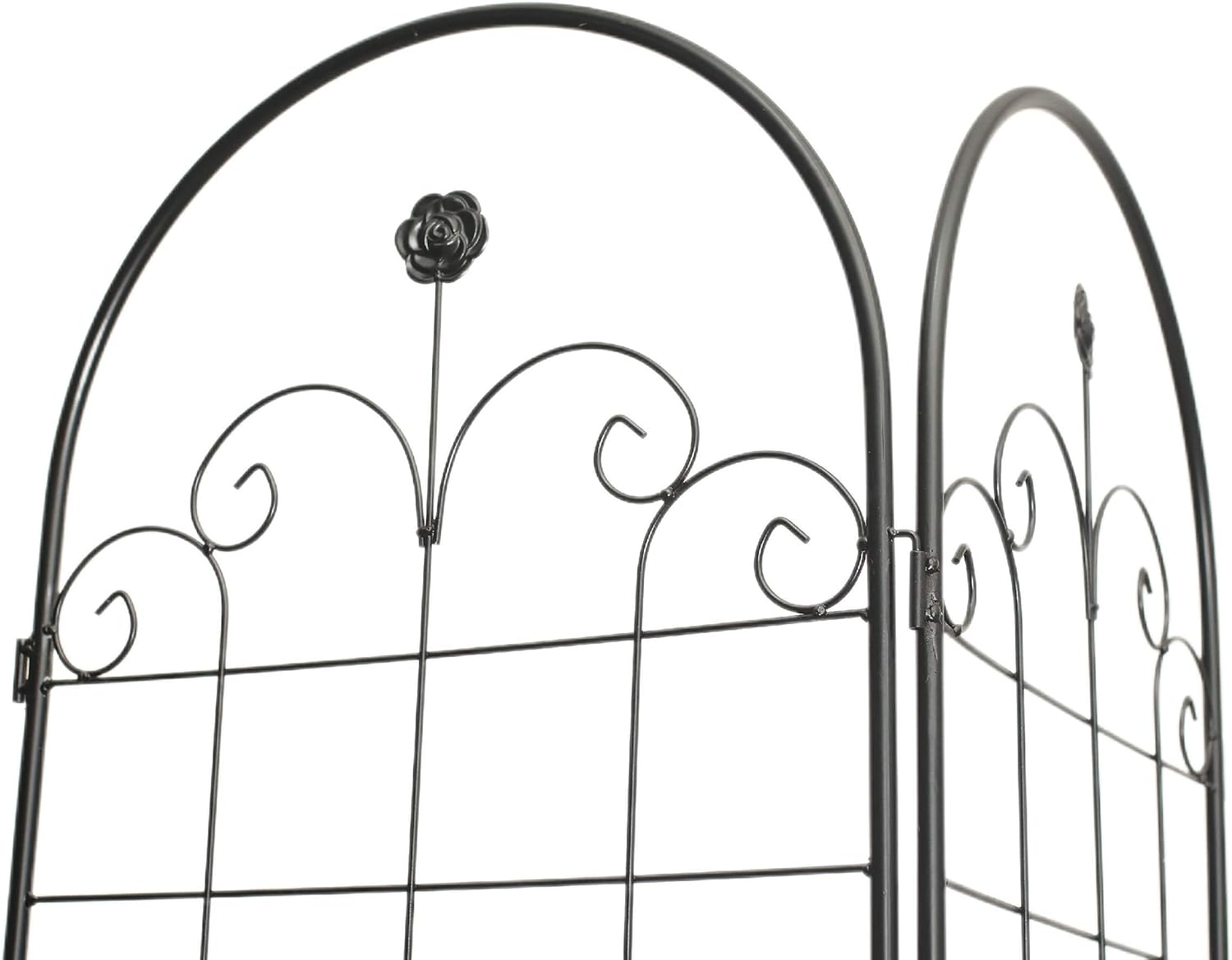 Metal Garden Trellis Panel for Climbing Plants, 19.7" Wide x 70.8" High, BG-Trellis-0036KD