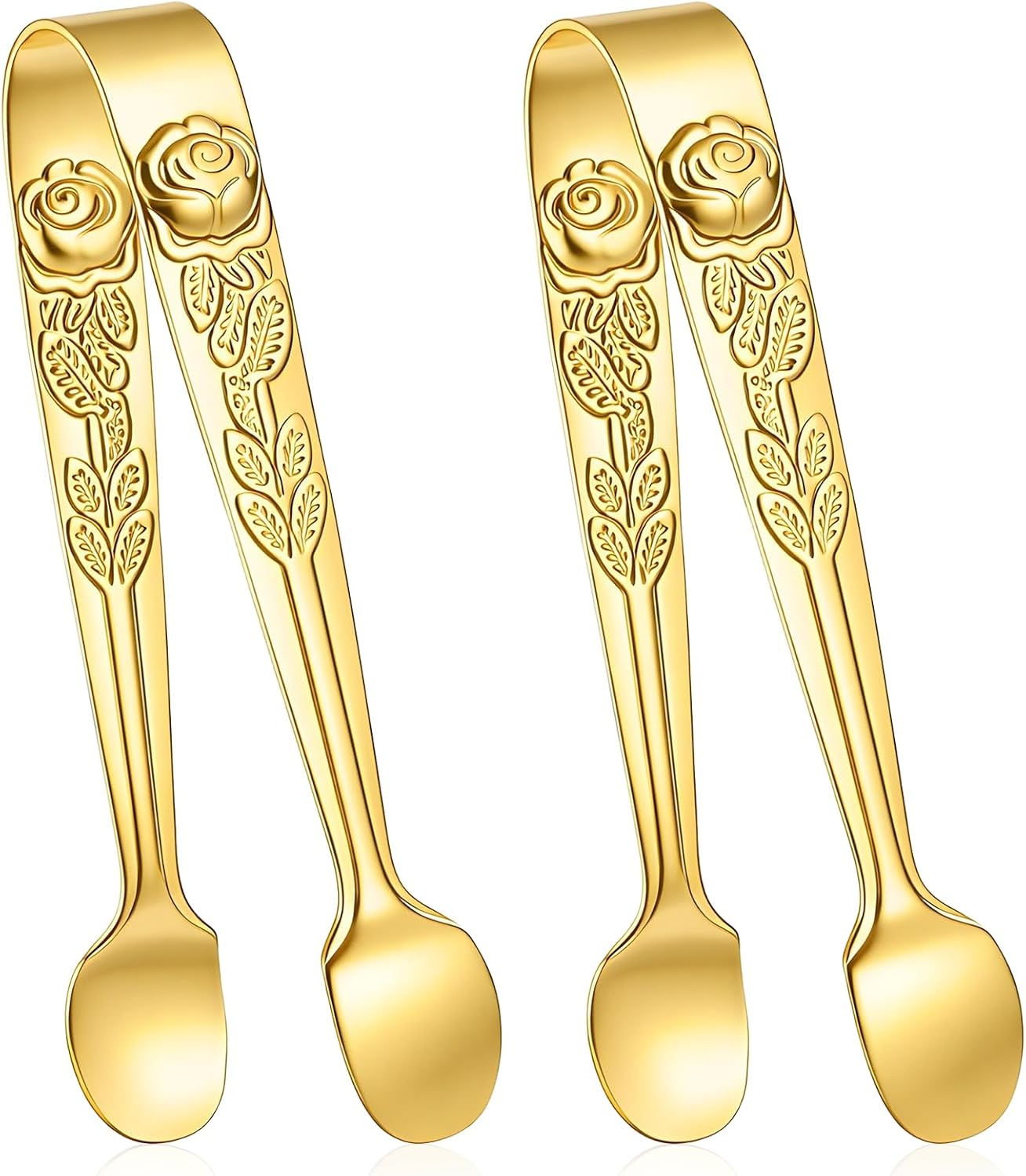 2PCS 4 Inch Sugar Cubes Tongs Mini Tongs