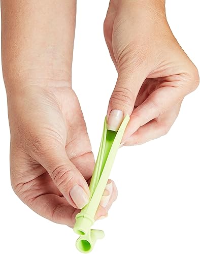 Miniatura 3 de Munchkin Simple Clean - Vaso para beber con popote fácil de limpiar, 10 onzas, paquete de 2, azulverde y Snack Catcher para niños pequeños, paquete