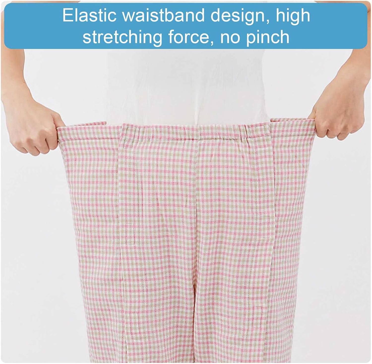 Patient Care Clothes Care Clothing Suit, Easy to Wear and Take Off Bedridden Patient Clothing, Women's Full Open Patient Care Clothes Hospital/Home Care Nursing Aid
