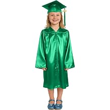 GradPlaza Kids Graduation Cap and Gown Set with 2026 Tassel Shiny