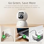 5G Caméra de sécurité intérieure 2-Pack, 3K Caméra pour animaux de compagnie/chien avec haut-parleur/application téléphonique, PTZ WiFi Caméras d'écran bébé pour la sécurité à domicile, 0-Glow Vision nocturne 2-Way Parler (2026 Eco-Amiendly pas de version de prise)