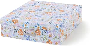 Soul & Lane Keepsake Memory Storage Box, 14.76 x 13 x 3.74 In, Lavender Meadow