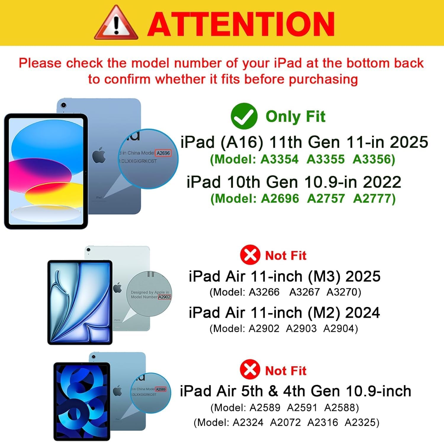 Case for iPad (A16) 11th Generation 11 Inch 2025, iPad 10th Generation 10.9 Inch 2022, Premium PU Leather Folding Stand Case with Auto Sleep/Wake - Jungle Camo Pug Funny Expression image 2