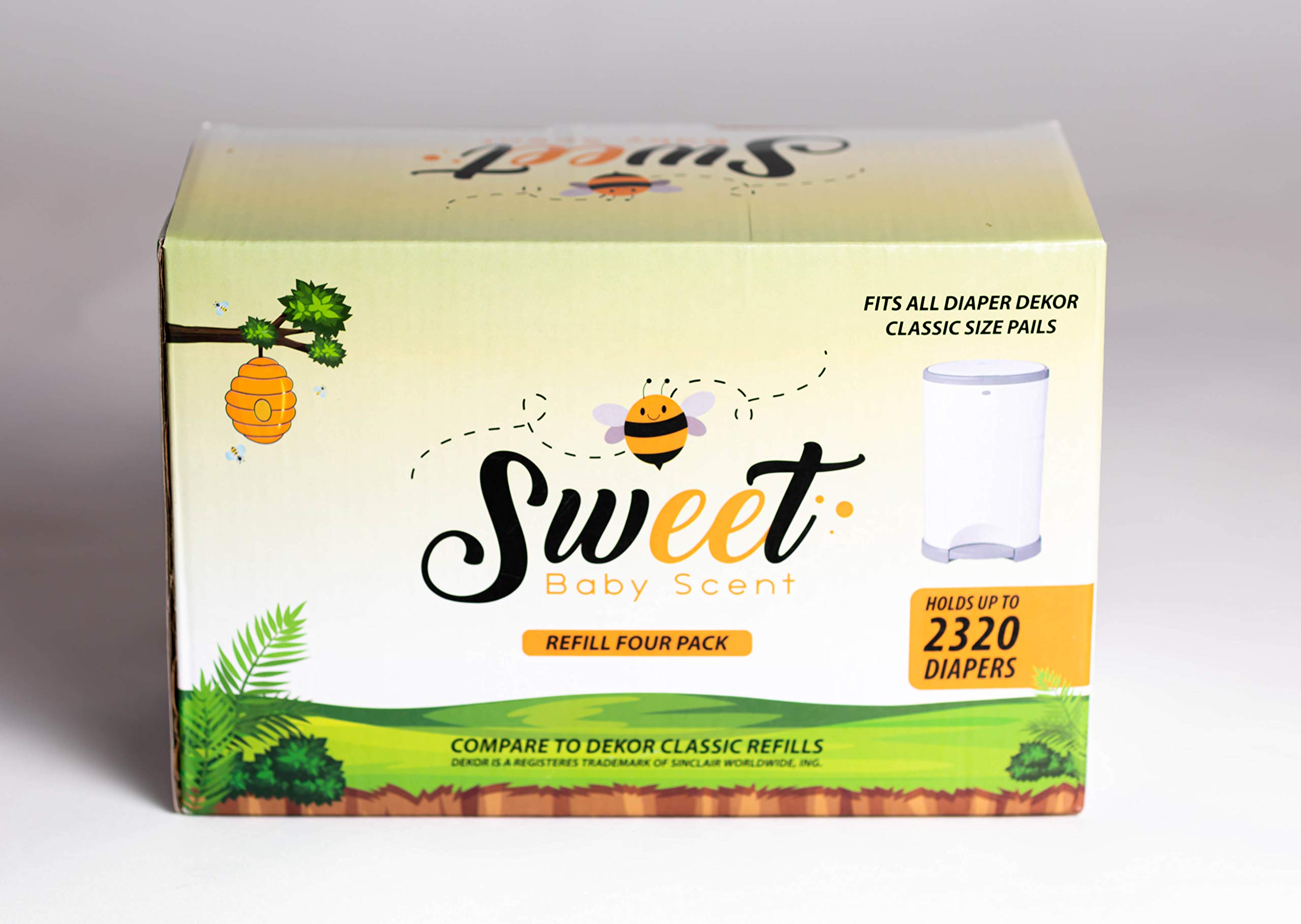 dekor diaper pail refills