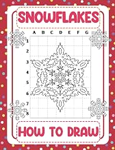 How To Draw Snowflakes: Easy And Simple Drawing Spacecraft With Step-by-Step Instructions | Perfect for Gifting Children