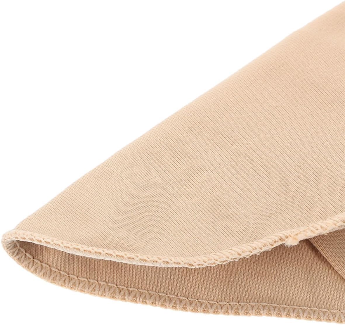 Abaodam 4pcs Breathable Cotton Protective Cover Bag for Prosthetic Breasts with Convenient Storage, Khaki Prosthesis Pocket for Daily Use and Travel