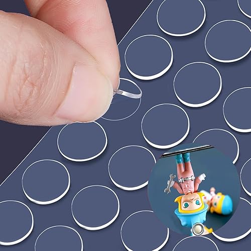 LMJIA Masilla adhesiva para colgar en la pared limpia y extraíble, manualidades, globos y decoraciones de fiesta, tachuela de puntos de montaje de