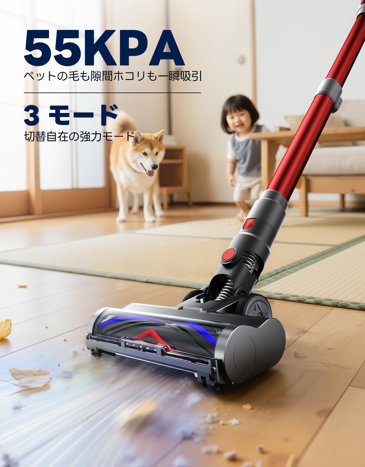 掃除機 コードレス 55000pa超強力吸引　60分稼働 V10 ダイソン 掃除機 コードレス 55000pa超強力吸引 60分稼働 V10 ダイソン Amazon