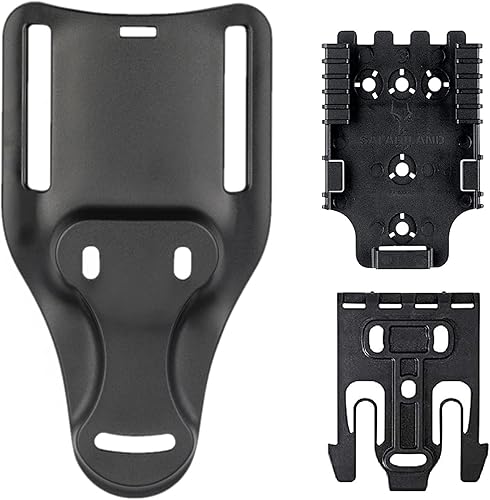 Safariland QLS Kit de sistema de bloqueo rápido QUICK-KIT1-2 paquete con trabilla de cinturón de 2 pulgadas Cantable CUBL 6070CUBL-2-2