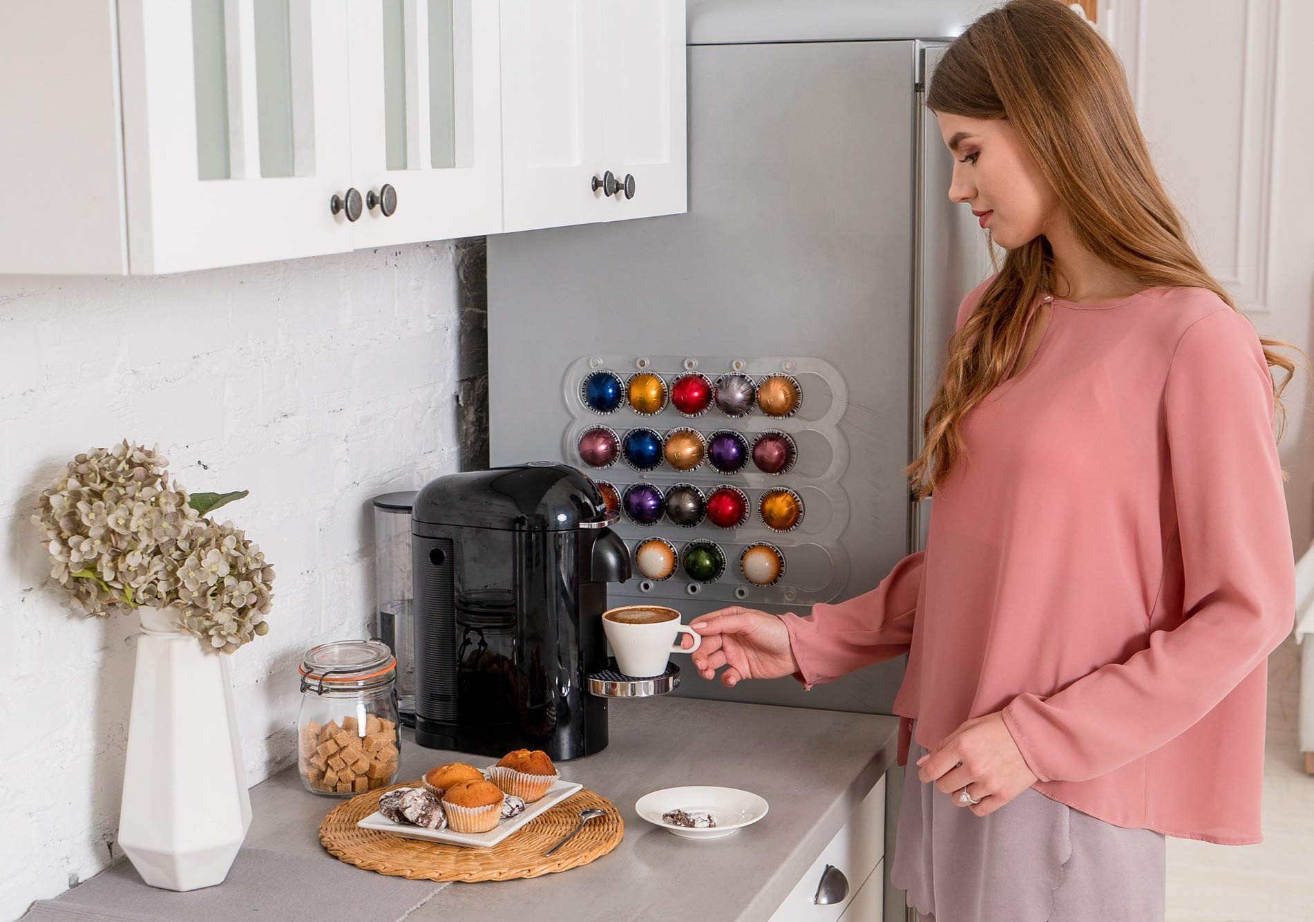 Demi's Home Coffee Pod Holder for Nespresso Vertuo Capsules