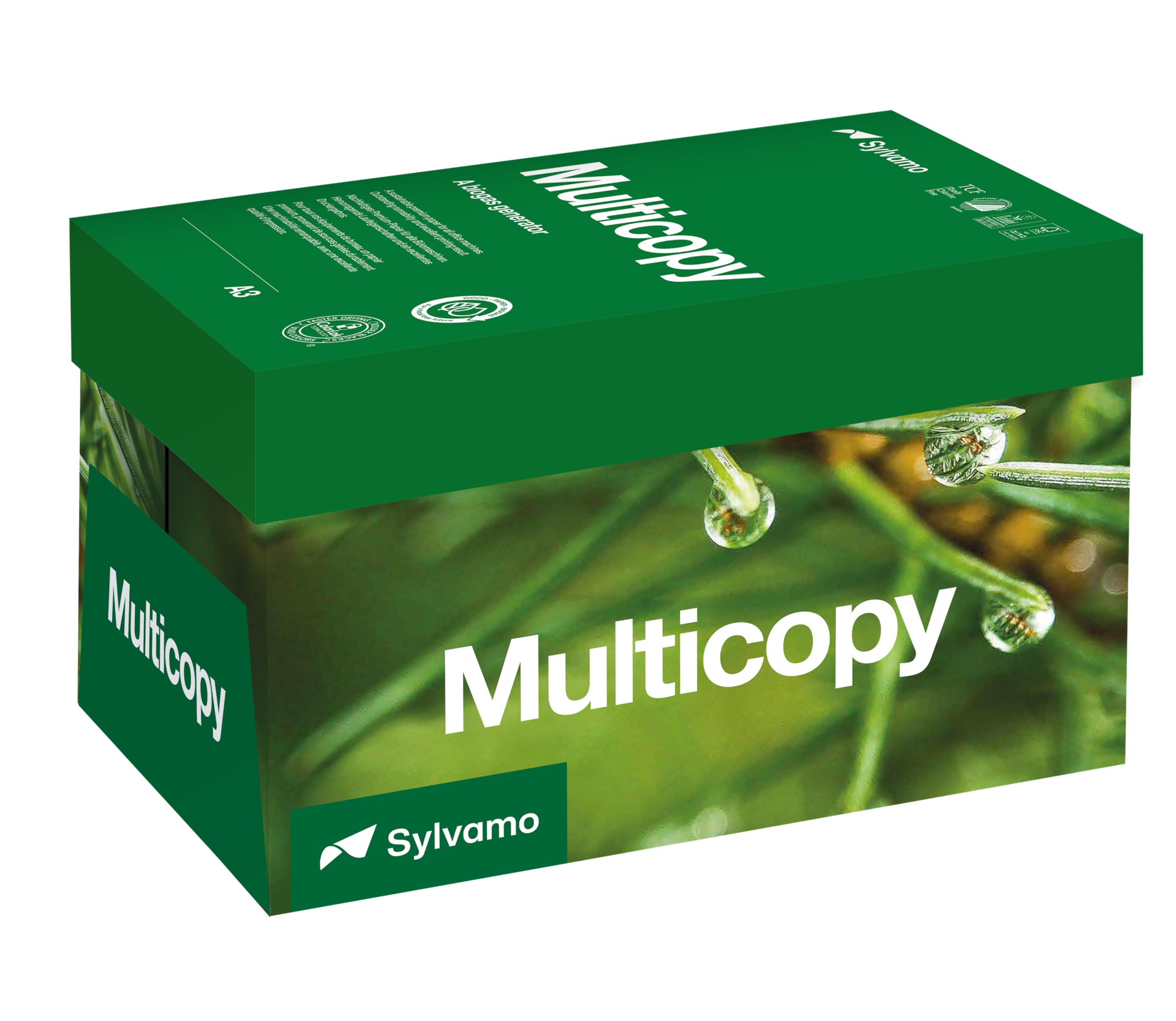 MultiCopy 157074 Kopier-/Druckerpapier 500 Blatt A3 Papier 80 g weiß 5 Stück