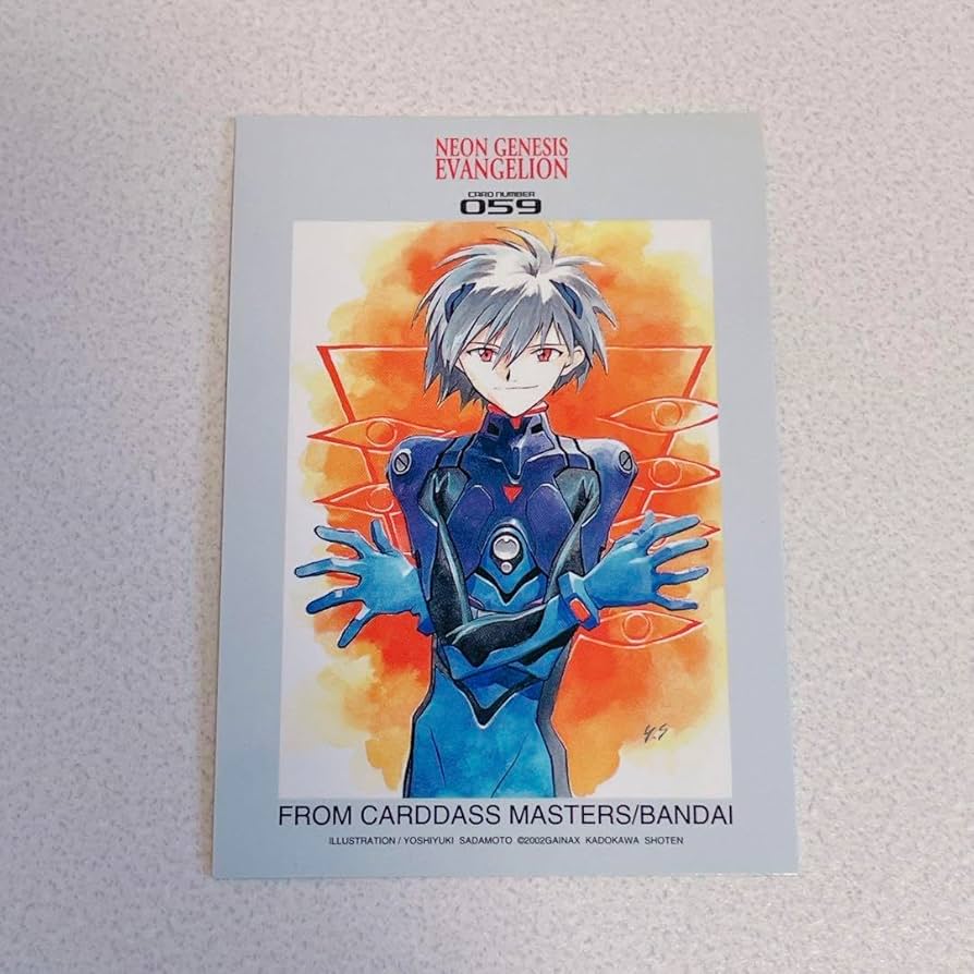 エヴァンゲリオン 抽選 キャンペーン 限定 ウエハースカード 渚カヲル エヴァンゲリオン 限定 ウエハースカード 渚カヲル 2 - メルカリ