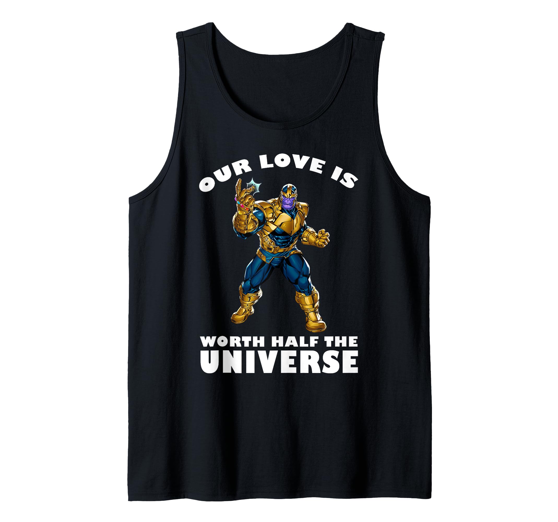 Débardeur Marvel Thanos Saint-Valentin geek look été - 2