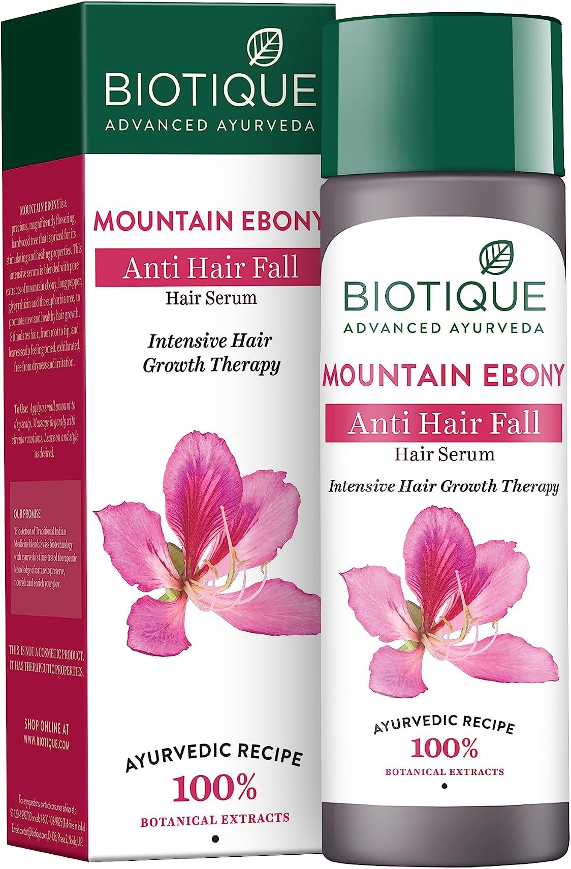 Biotique Mountain Ebony Fresh Growth Stimulating Serum for Fine and Thinning Hair