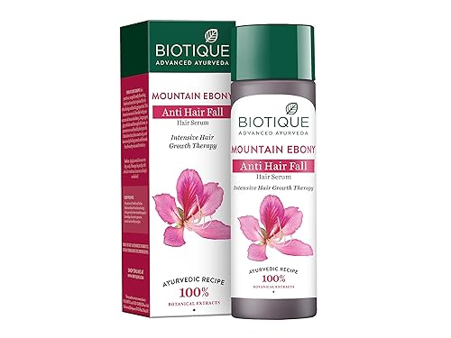 Biotique Bio Mountain Ebony Vitalizing Serum Para Cabello Intensivo Caído