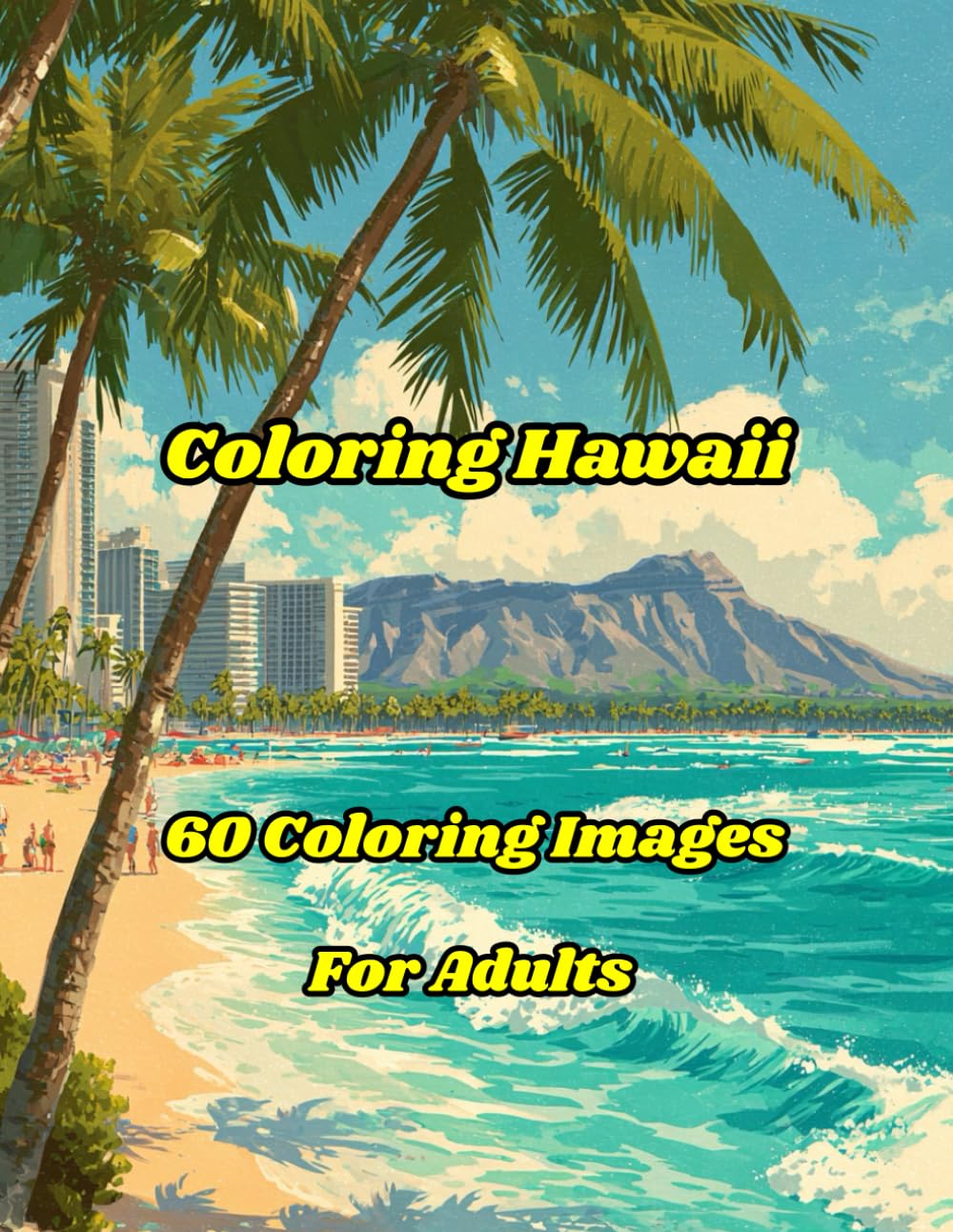 Coloring Hawaii 60 Original Coloring Images For Adults