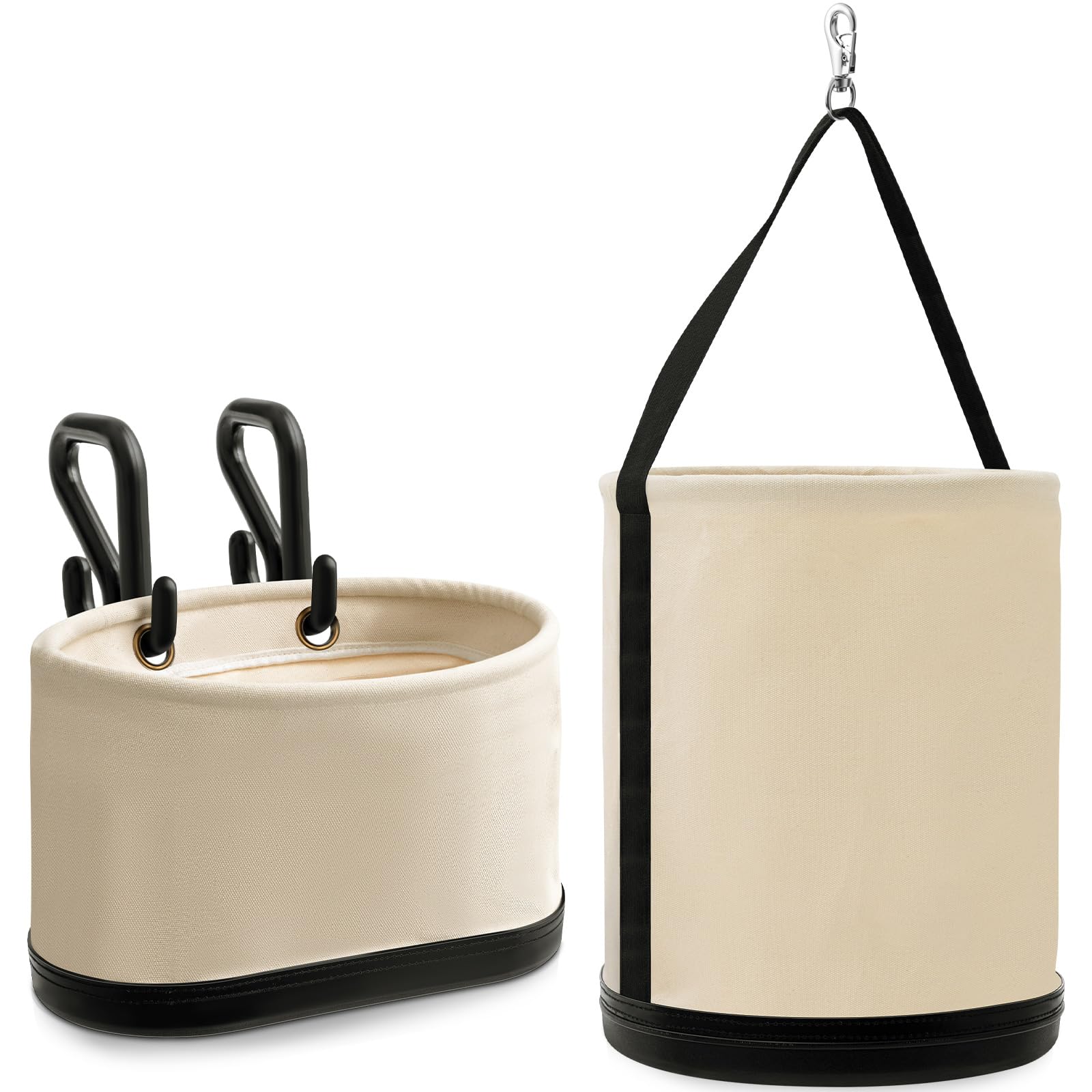 Sac seau en toile pour chantier de maintenance industrielle et entretien