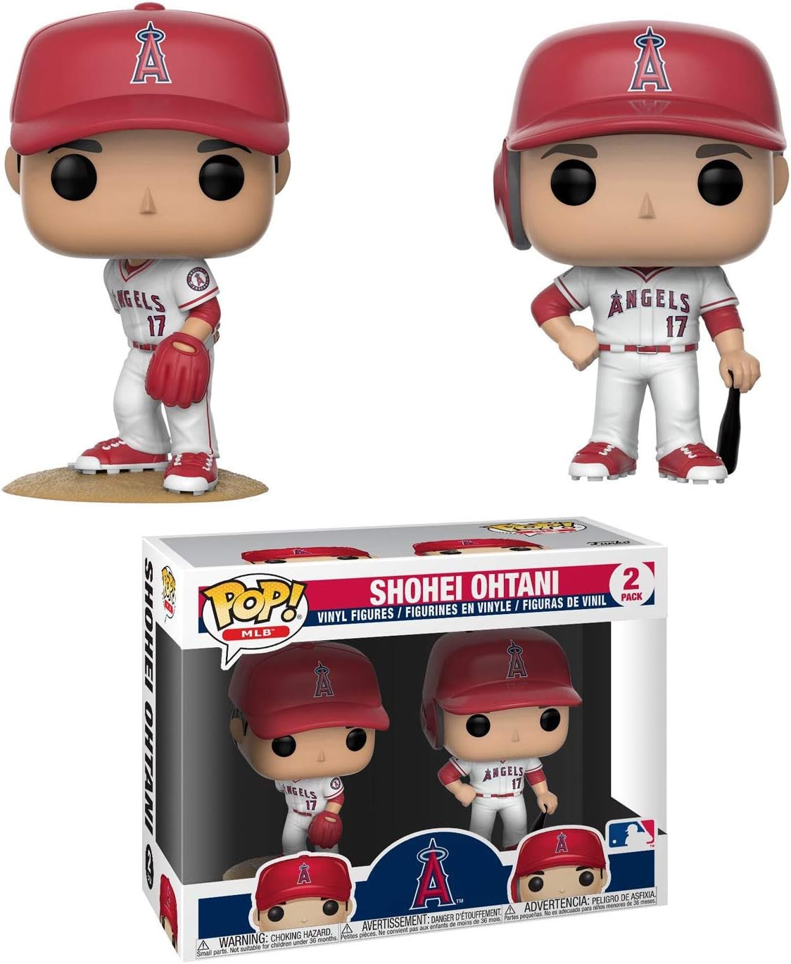 FUNKO POP! MLB: Angels - Shohei Ohtani (2-Pack)