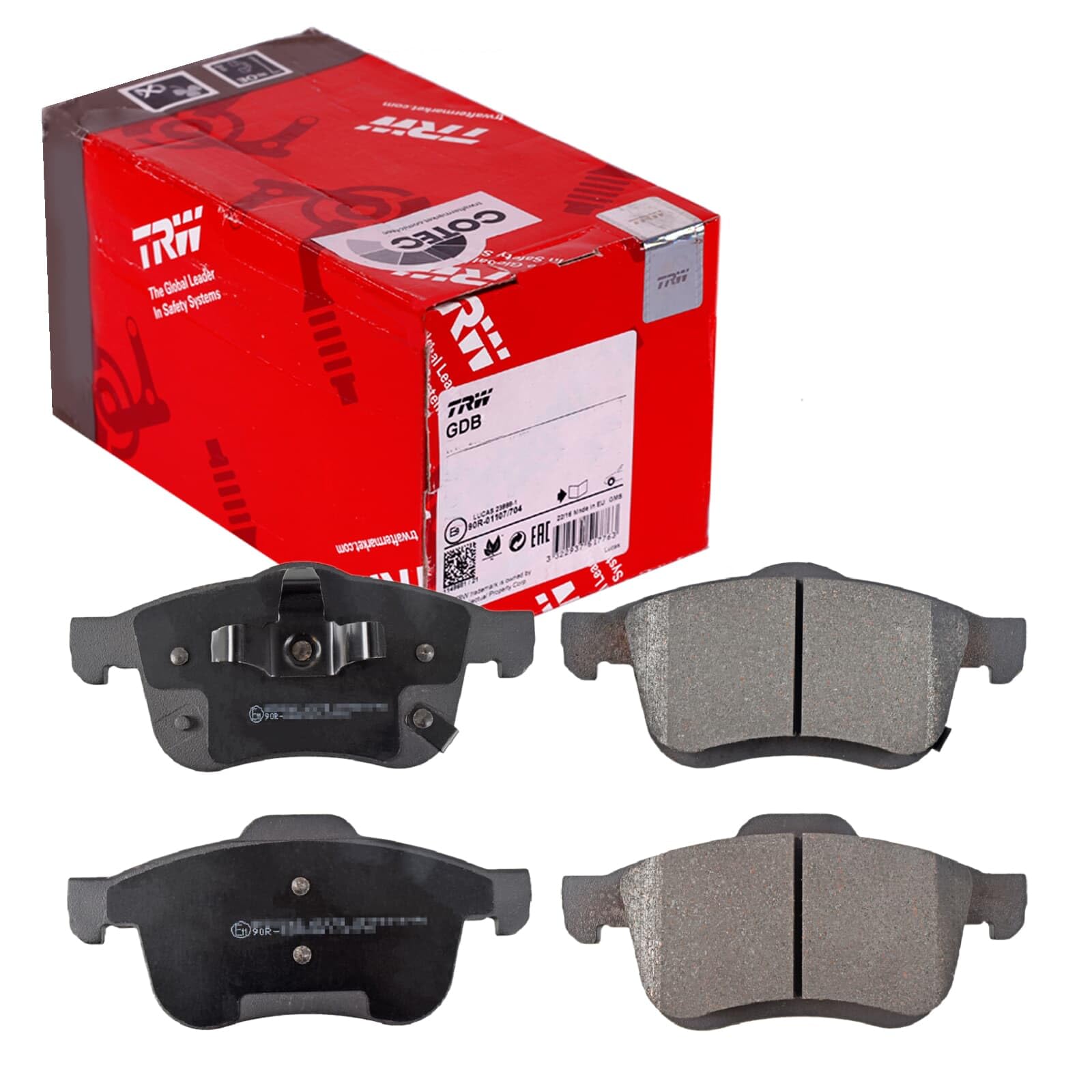 BRAKE PAD SET DISC BRAKE GDB2060 FOR FIAT 940 B7.000 1.4L 955A3/940C1.000 1.6L
