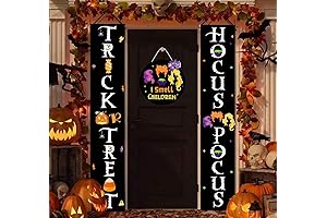 Halloween Porch Decor Witches Theme Halloween Banner