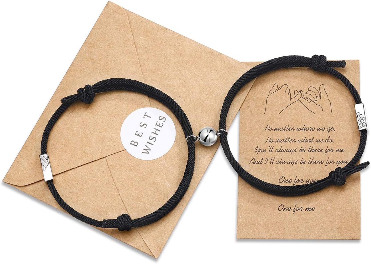 TarsusCouples Bracelets Mutual Attraction Eternal Love Relationship Matching Jewelry Gifts for Lover Women Men Bf Gf Friends