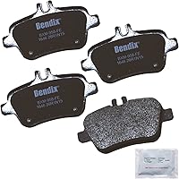 Vista 178 de Bendix Priority1 CFC154 - Juego de pastillas de freno de disco para Avanti II, Century, LeSabre, Regal, Riviera, chasis comercial, DeVille