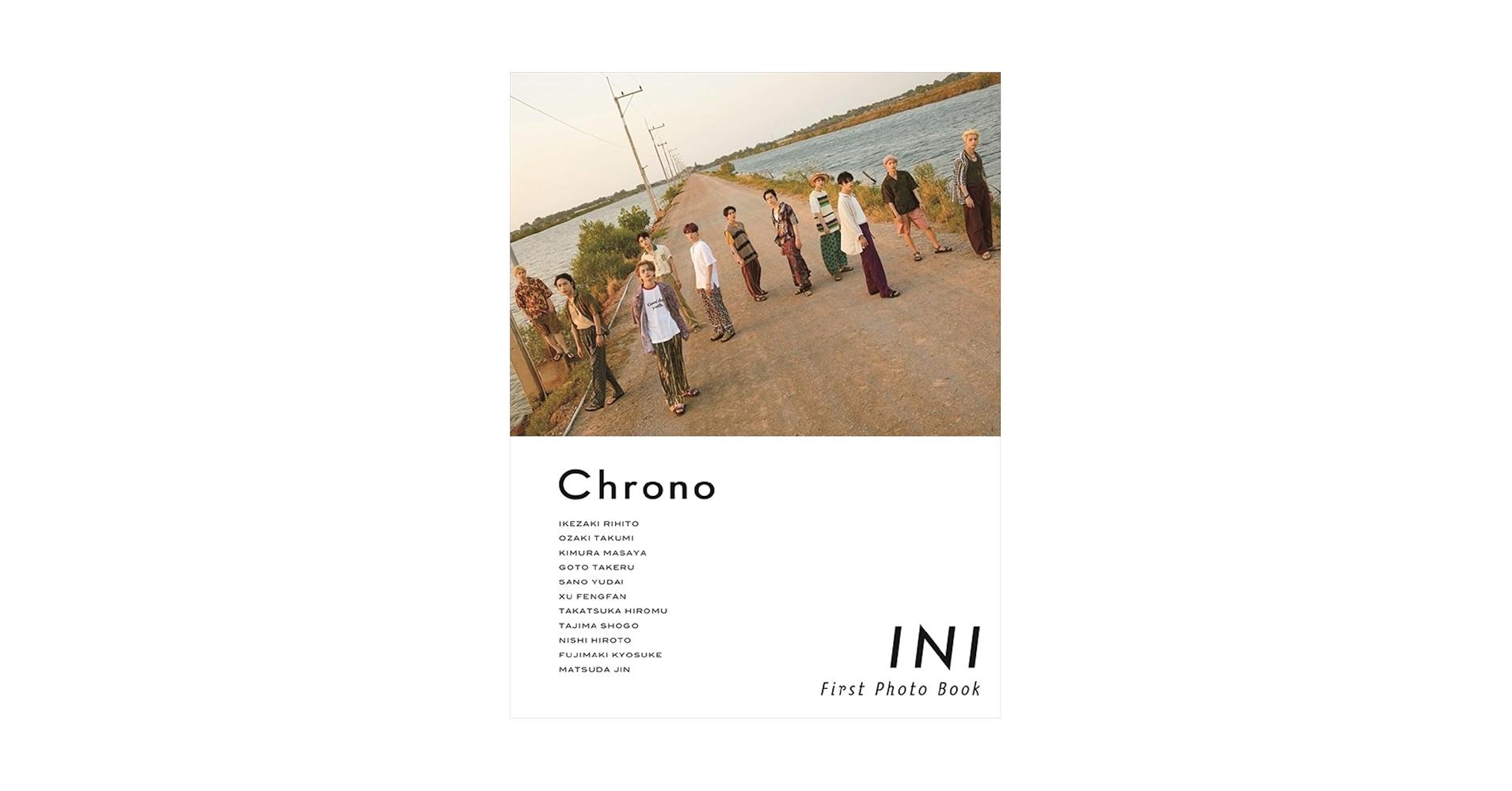 写真集 INI 1st写真集 『 Chrono 』 (ヨシモトブックス) | INI, 桑島