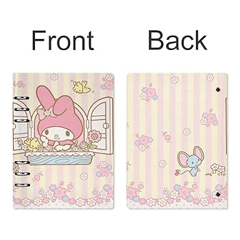 Amazon.co.jp: マイメロ バインダーノート メモ帳 システム手帳